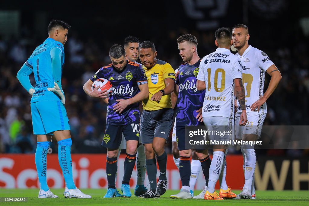 Pumas UNAM v Seattle Sounders - Concacaf Champions League 2022