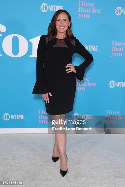 Molly Shannon attends Showtime's "I Love That For You" premiere event at Pacific Design Center on April 27, 2022 in West Hollywood, California.