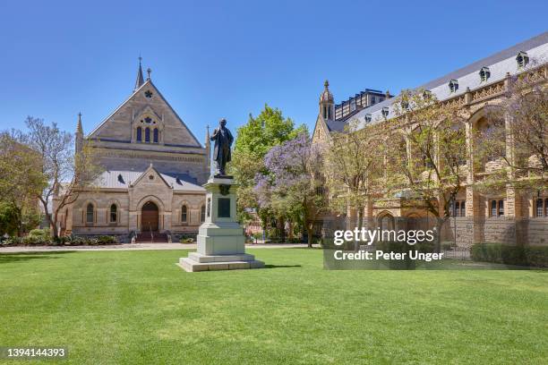 the university of adelaide, adelaide, south australia, australia - shopping mall adelaide stock pictures, royalty-free photos & images