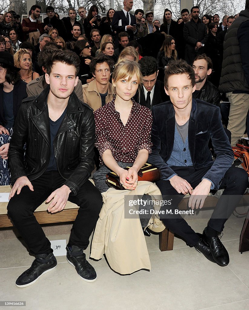 Burberry Autumn Winter 2012 Womenswear Front Row