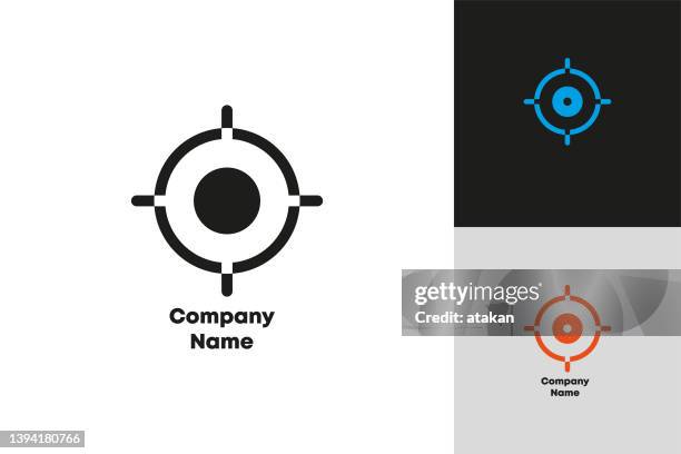 target vector logo design - accuracy stock illustrations