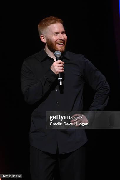 Neil Jones during the Strictly Come Dancing: The Professionals UK Tour dress rehearsal at The Lowry on April 28, 2022 in Manchester, England.