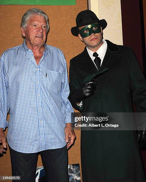 Actor Van Williams of "The Green Hornet" attends the Hollywood Show held at Burbank Airport Marriott on February 11, 2012 in Burbank, California.