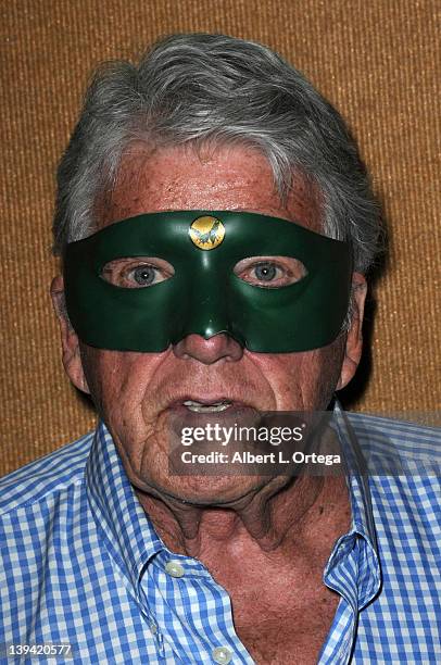 Actor Van Williams of "The Green Hornet" attends the Hollywood Show held at Burbank Airport Marriott on February 11, 2012 in Burbank, California.