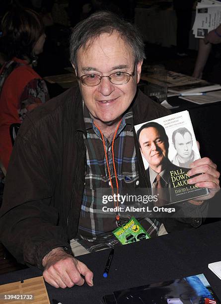 Actor David Lander of "Lavern & Shirley" attends the Hollywood Show held at Burbank Airport Marriott on February 11, 2012 in Burbank, California.