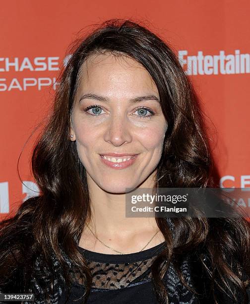 Actress Resmine Atis attends the 'Filly Brown' premiere held at the Library Center Theatre during the 2012 Sundance Film Festival on January 20, 2012...