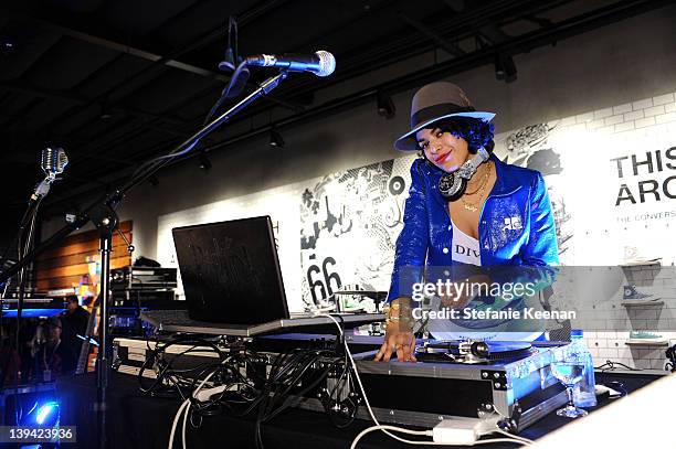 Dj Rashida Converse West Coast Flagship Opening Launch Event Photos and Premium ...