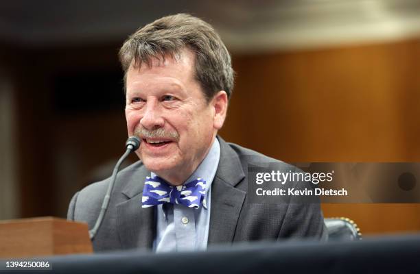 Food and Drug Administration Commissioner Robert Califf testifies during a Senate Agriculture, Rural Development, Food and Drug Administration, and...