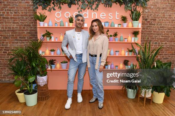 Celebrities, Tan France and Ashley Tisdale, partner with goodnest to celebrate the launch of the sustainable baby care brand on Wednesday, April 27th...