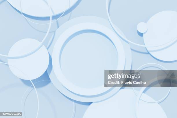 circles background - light blue stock pictures, royalty-free photos & images