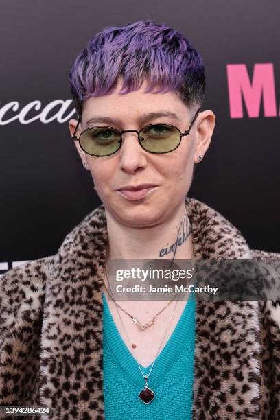 Asia Kate Dillon attends "MacBeth" Broadway Opening Night at Longacre Theatre on April 28, 2022 in New York City.
