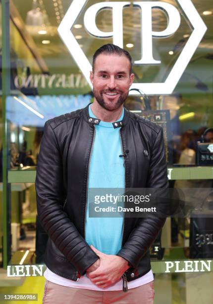 Philipp Plein attends the launch of the Philipp Plein Crypto concept store on April 28, 2022 in London, England.