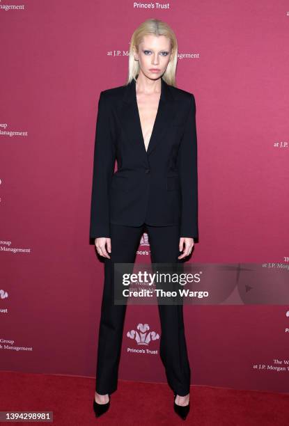 Stella Maxwell attends the 2022 Prince's Trust Gala at Cipriani 25 Broadway on April 28, 2022 in New York City.