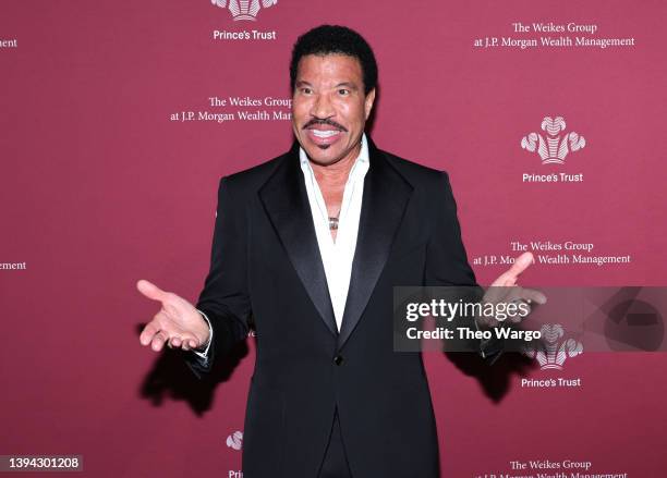 Lionel Richie attends the 2022 Prince's Trust Gala at Cipriani 25 Broadway on April 28, 2022 in New York City.