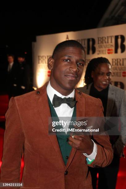 Labyrinth attends the red carpet during The BRIT Awards 2011 at The O2 on February 15, 2011 in London, England.