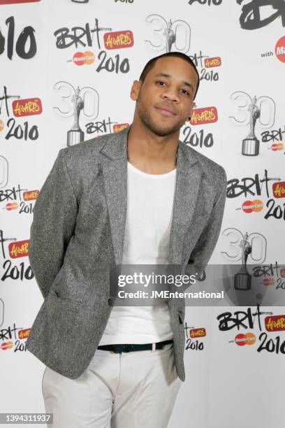 Reggie Yates attends The BRIT Awards 2010 at Earls Court 1 on February 16, 2010 in London, England.