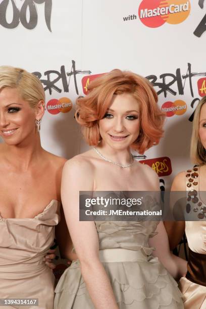 Nicola Roberts attends The BRIT Awards, Earls Court 1, London, UK, Wednesday 18 February 2009.