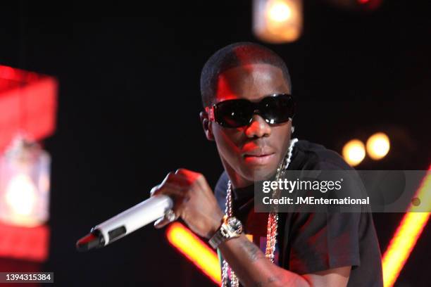 Tinchy Stryder performs during The BRIT Awards 2010 Launch, The Indigo O2, London, UK, Monday 18 January 2010.