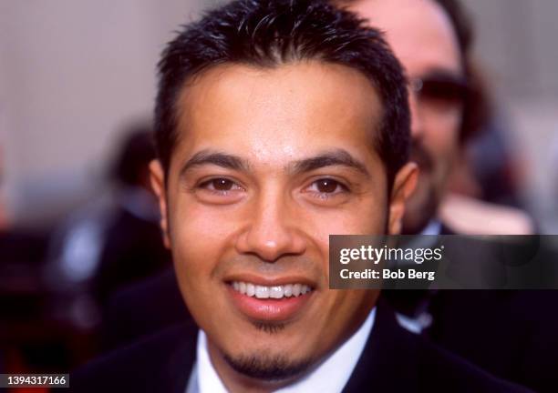 American actor, Demetrius Navarro, poses for a portrait before the 2002 American Latino Media Arts Awards on May 18, 2002 in Los Angeles, California.