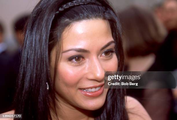 American actress, Marisol Nichols, poses for a portrait before the 2002 American Latino Media Arts Awards on May 18, 2002 in Los Angeles, California.