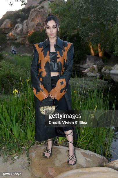 Marta Pozzan attends as Acne Studios Los Angeles celebrates the launch of the Angelo Plessas Capsule Collection on April 28, 2022 in Los Angeles,...