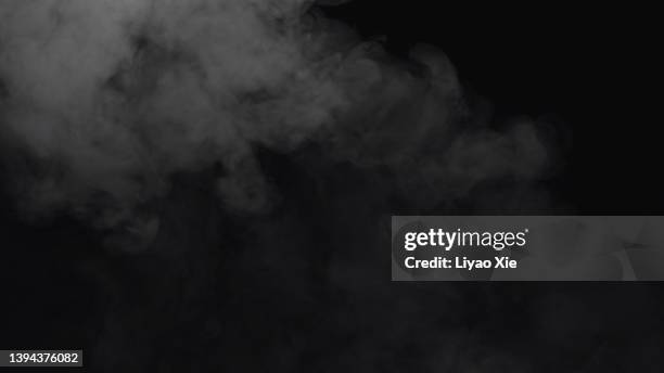 abstract smoke - dry ice black stock pictures, royalty-free photos & images