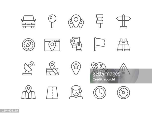 navigationssymbole - driver occupation stock-grafiken, -clipart, -cartoons und -symbole
