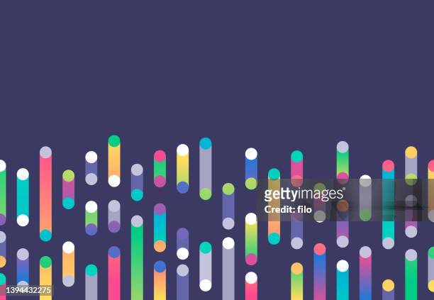 research science movement modern abstract background - ann stock illustrations
