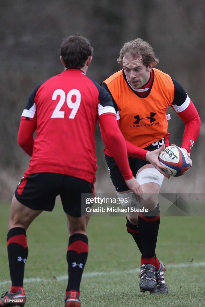 Wales Rugby Training Session