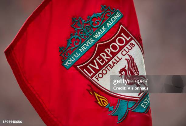 During the Premier League match between Liverpool and Everton at Anfield on April 24, 2022 in Liverpool, United Kingdom.