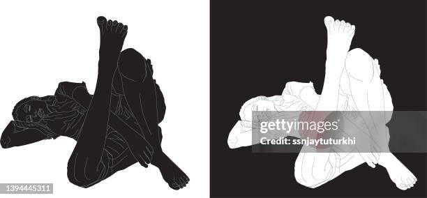 student , - asian man using computer stock illustrations