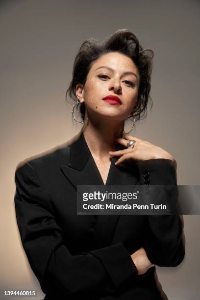 Actress Alia Shawkat is photographed for EMMY Magazine on November 8, 2021 in Los Angeles, California.