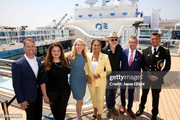 John Padgett, Princess Cruises President and Jan Swartz, Group President Serving Princess Cruises, Seabourn, Holland America Line and P&O Cruises...