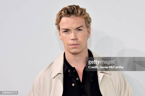 Will Poulter attends the Thom Browne Fall 2022 runway show on April 29, 2022 in New York City.