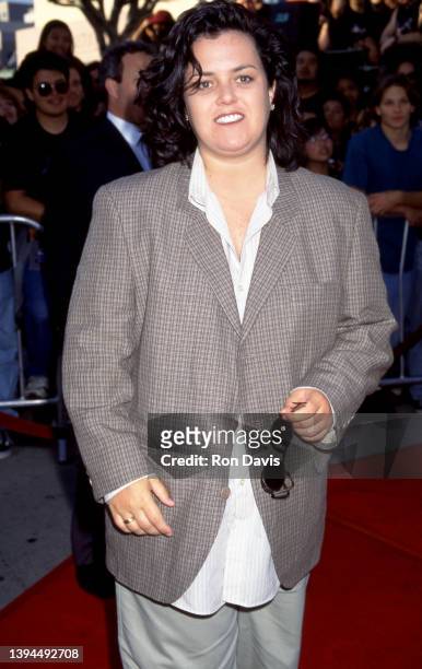 American comedian Rosie O'Donnell, poses for a portrait during the "To Wong Fu, Thanks for Everything, Julie Newmar" New York Premiere on September...