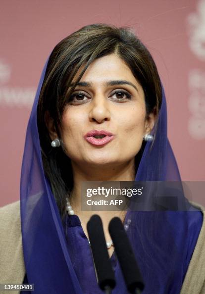 Robbin Rabbani Pakistan's Foreign Minister Hina Rabbani Khar addresses a press... News ...