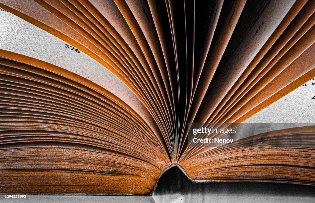 Image Of Open Book