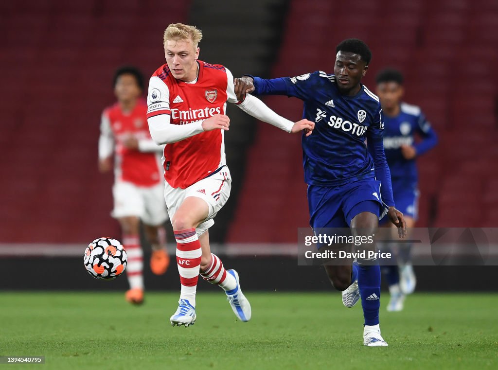 Arsenal U23 v Leeds United U23: Premier League 2