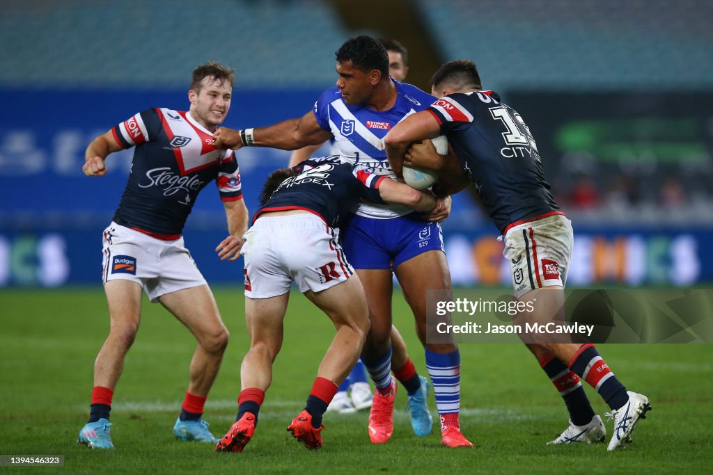 NRL Rd 8 - Bulldogs v Roosters