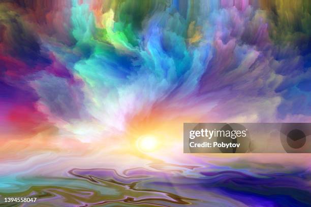 dreamland - spirituality stock illustrations