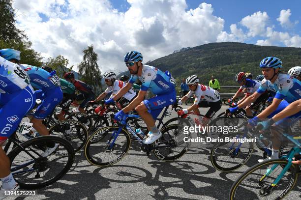 Sam Bewley of New Zealand and Team BikeExchange - Jayco competes during the 75th Tour De Romandie 2022 - Stage 4 a 180,1km stage from Aigle to Zinal...