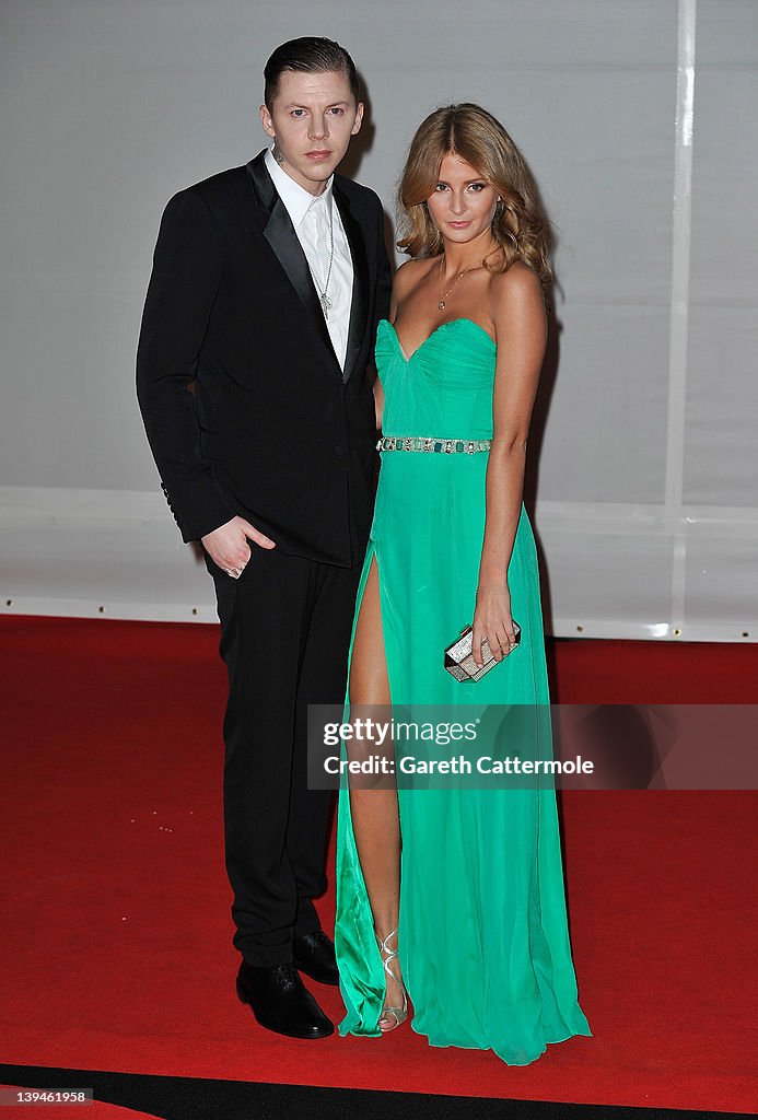 The BRIT Awards 2012 - Arrivals