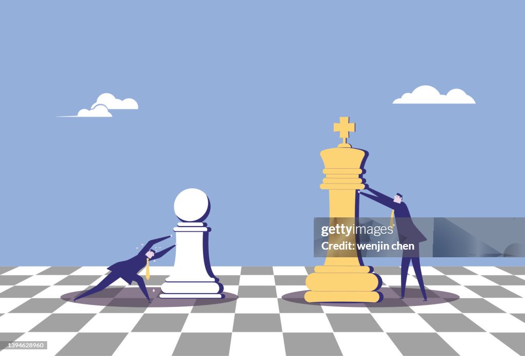 Competing Challenges Different Levels Of Competition Business Challenges High-Res Vector ...
