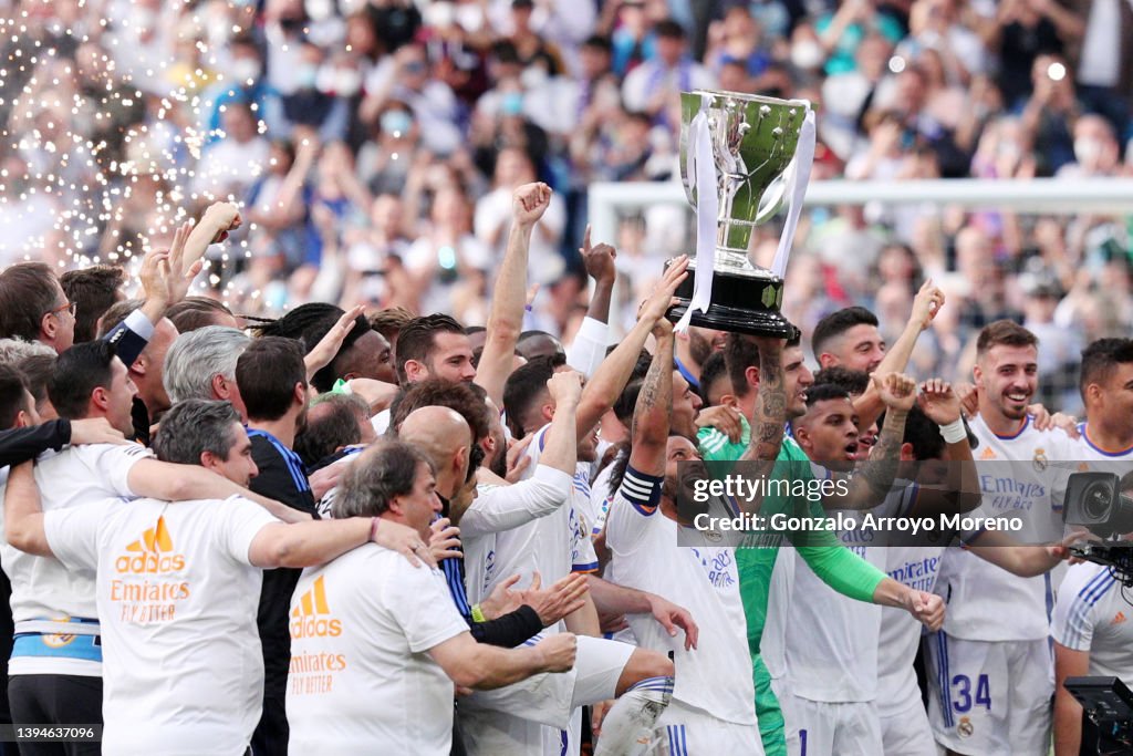 Real Madrid CF v RCD Espanyol - La Liga Santander