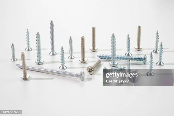 metal screws - fastening stock pictures, royalty-free photos & images