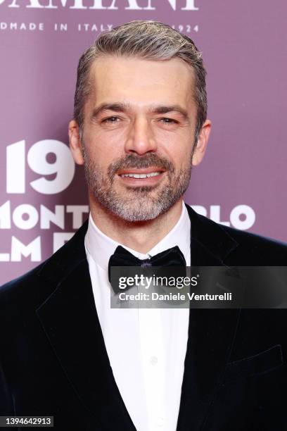 Luca Argentero attends the 19th Monte-Carlo Film Festival De La Comedie at Grimaldi Forum on April 30, 2022 in Monaco, Monaco.