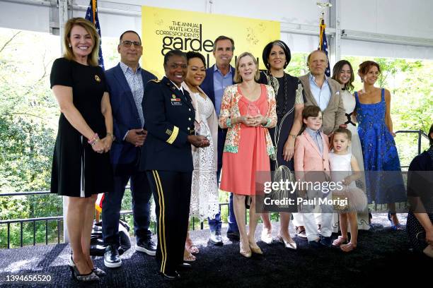 Teresa Carlson, Craig Minassian, Lt. General Donna Martin, Yamiche Alcindor, Bob Woodruff, Lee Woodruff, Tammy Haddad, Mark Ein, Sally Stiebel and...