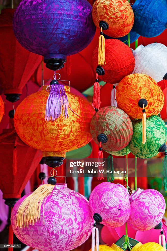 Lantern shop, Hanoi, Vietnam
