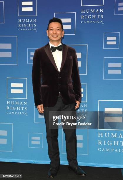 Jay Kuo attends the Human Rights Campaign 2022 Greater New York Dinner at Marriott Marquis Times Square on April 30, 2022 in New York City.