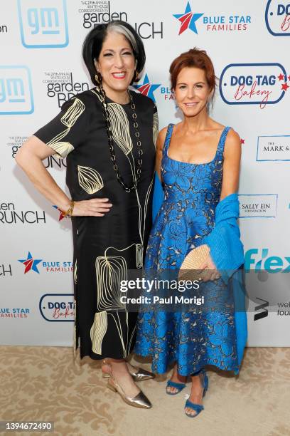 Tammy Haddad and Stephanie Ruhle attend the 27th Annual White House Correspondents' Weekend Garden Brunch on April 30, 2022 in Washington, DC.